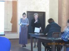 Наталья Каюн ("Россотрудничество") и Татьяна Леонова ("Апсны-Русь")